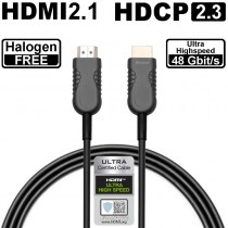 UTES23G030150AOC: Aktives optisches 8K HDMI2.1 Kabel - 15m