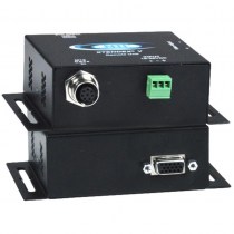 NTI ST-M12V-R-600: Industrie-VGA-über-CAT-Empfänger mit M12-Steckerverbindern