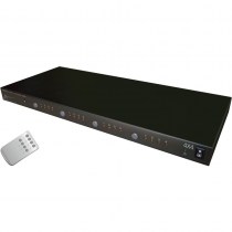 aavara PM4X4A: 4x4 3D HDMI Matrix Switcher mit IR-Fernbedienung