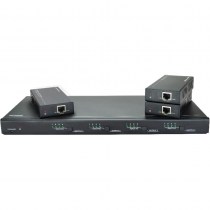 PTN MUH44E Kit: 4K Home Distribution Hub bestehend aus 1x HDBaseT Matrix und 3x HDBaseT Empfängern