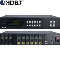 6x6 4K UltraHD HDMI-Matrix mit HDBaseT Technologie: MUH66TP von PTN