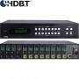 8x8 4K UltraHD HDMI-Matrix mit HDBaseT Technologie: MUH88TP von PTN