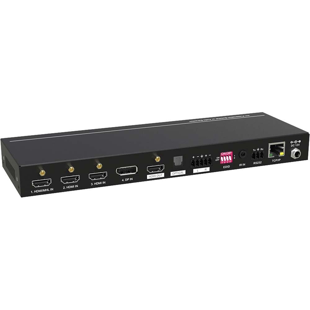 PTN SCU41E: 4K60 18G 4x1 HDMI/ DP Umschalter